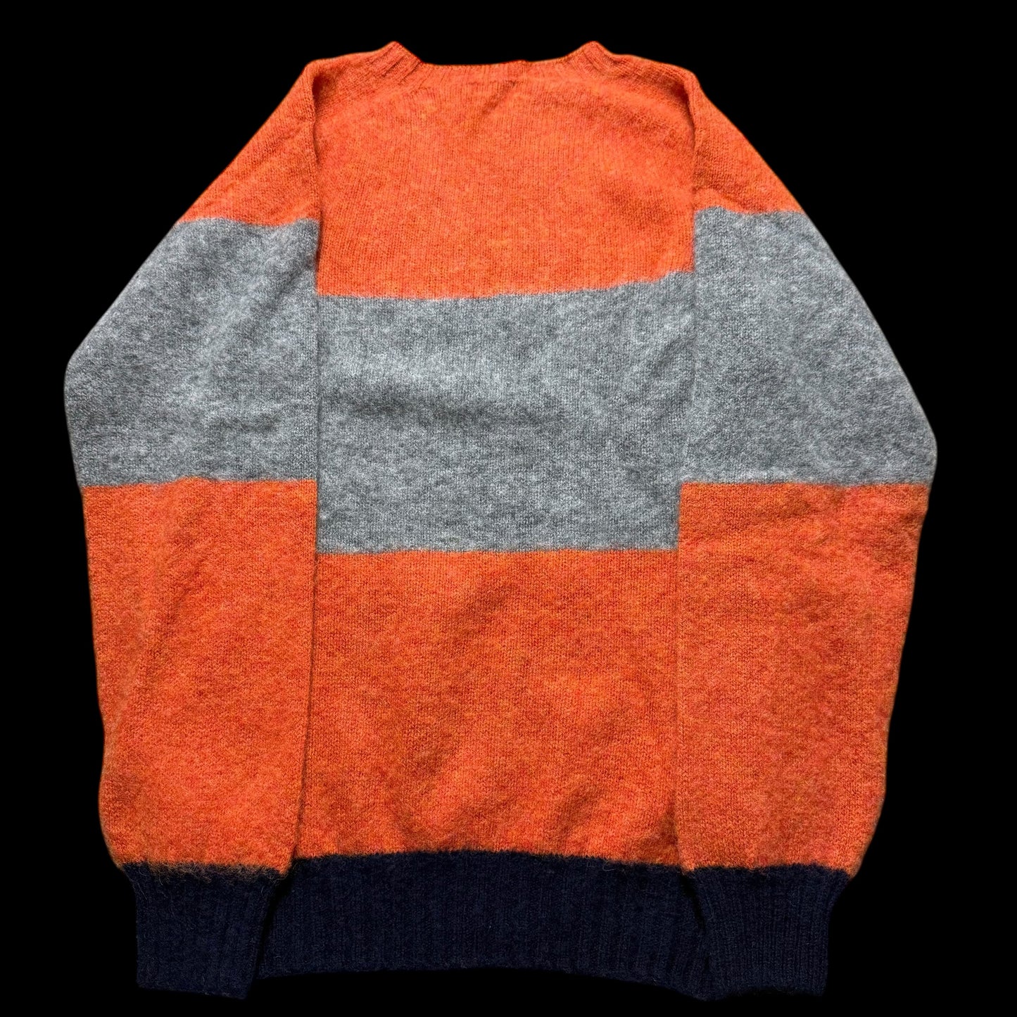 BNWT Malloch’s Kelso Shaggy Lambswool Crew Neck Jumper Size Small RRP £195