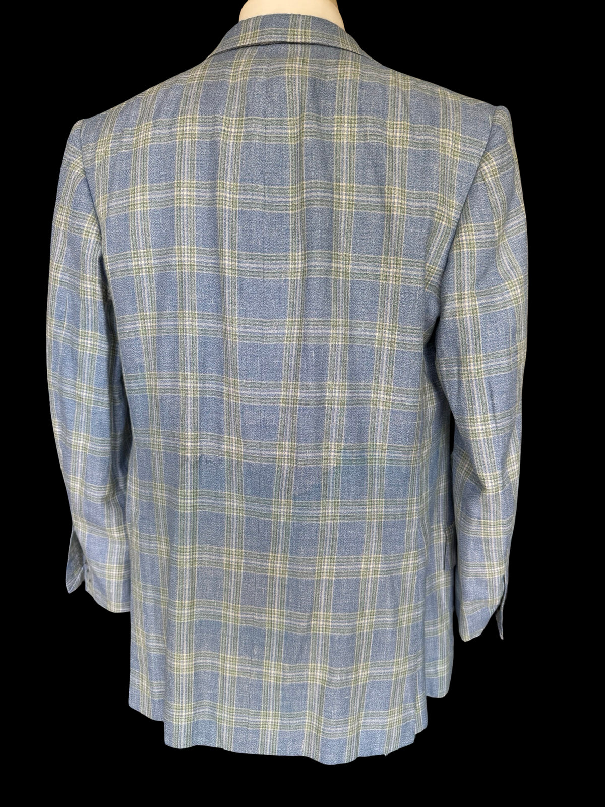 Bespoke John Kent (Kent Haste) Sport Coat 44L Light Blue Savile Row