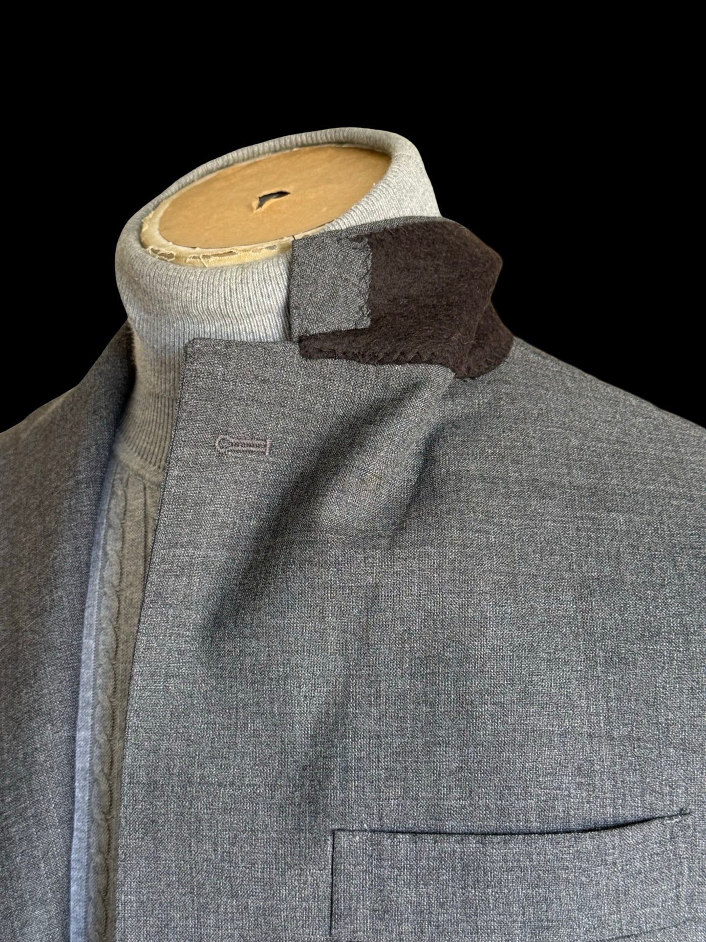 BNWT Natalino Mid Grey Tropical Wool Sport Jacket IT46 UK36 RRP £480