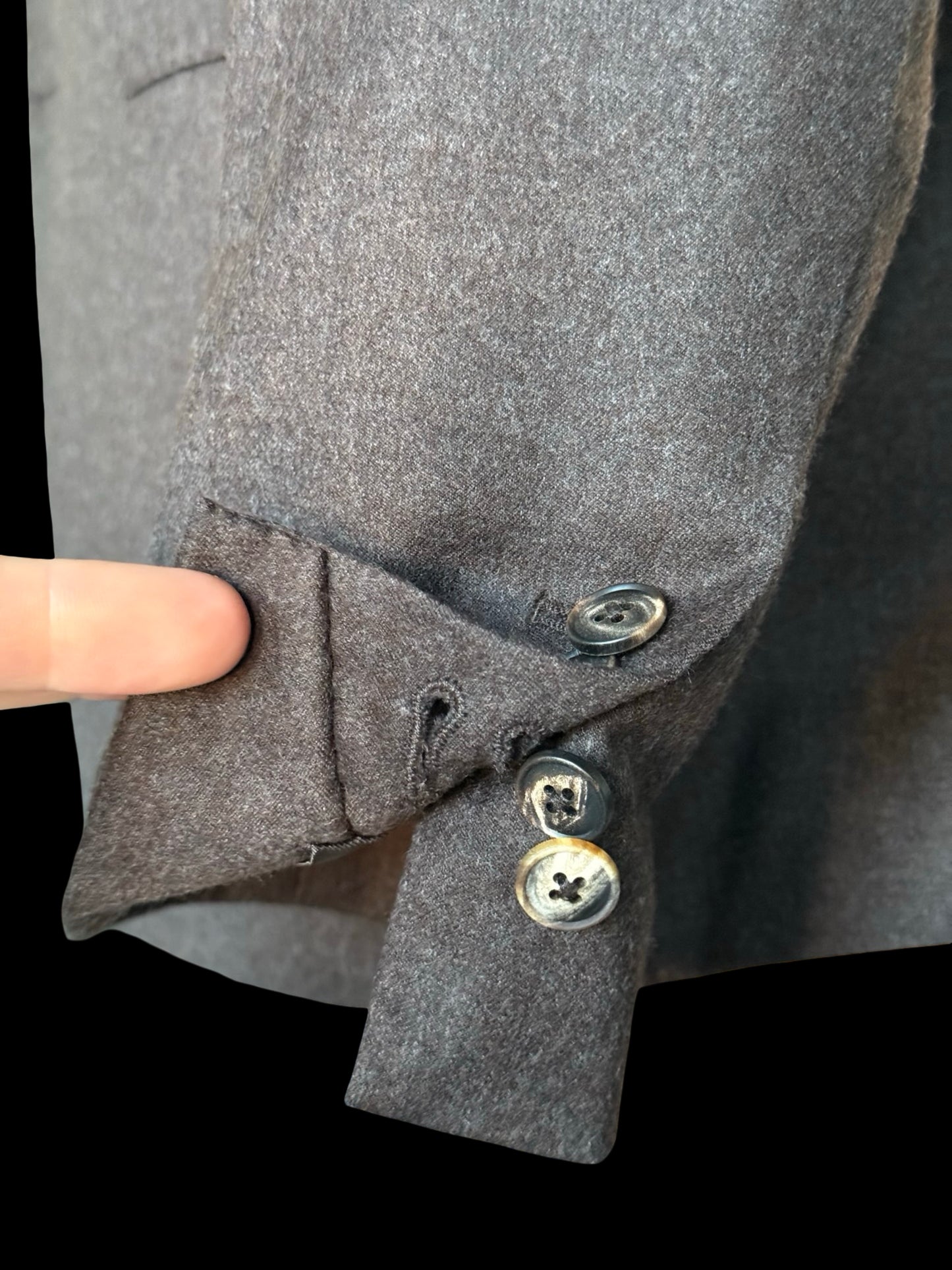Bespoke Clements & Church 3PC Suit 39L/ W33L Drago Skyfall 007 Brown Flannel Wool