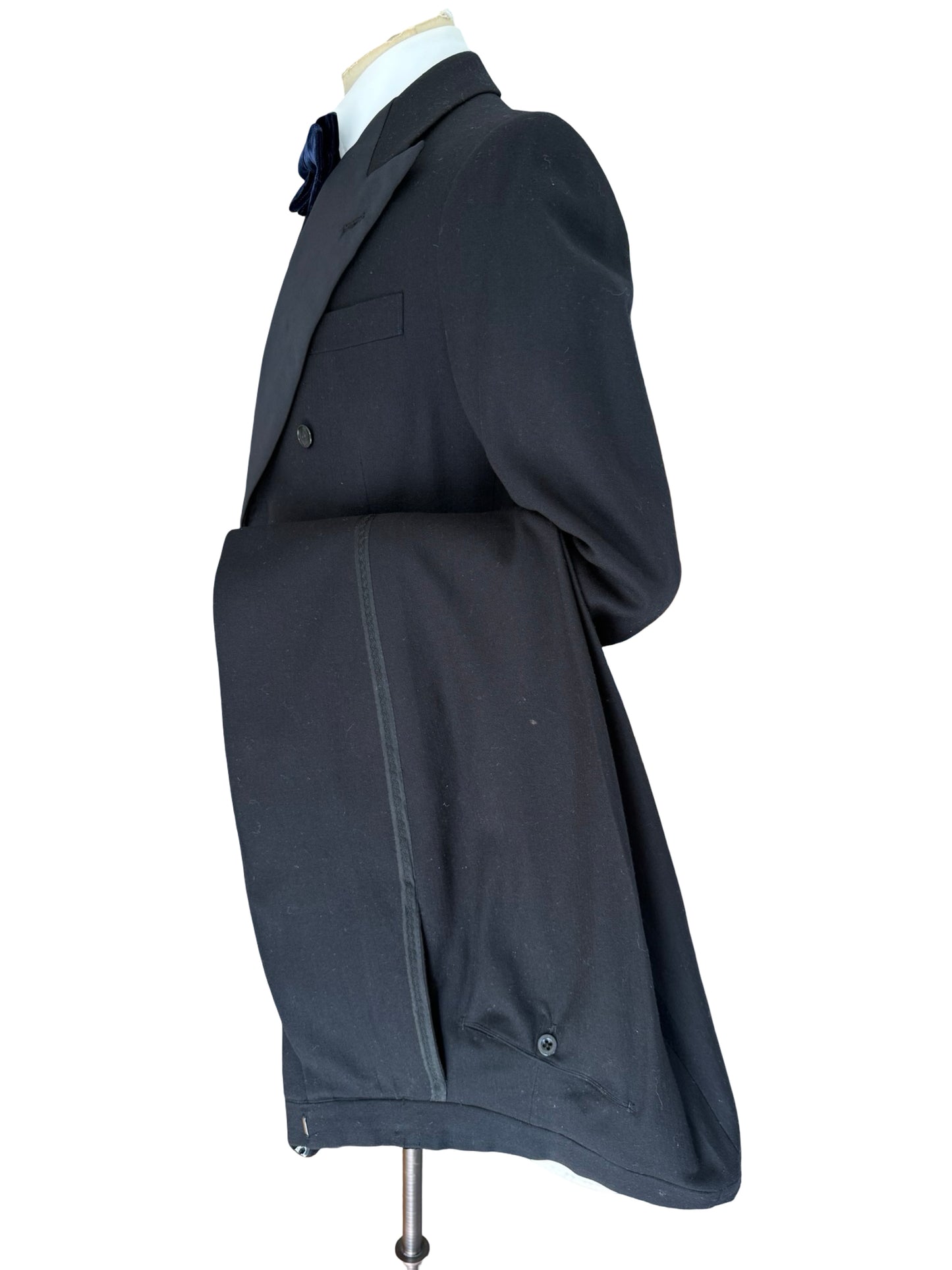 Bespoke 1950’s Gunn Collie Topping Double Breasted Dinner Suit 38S / W32”