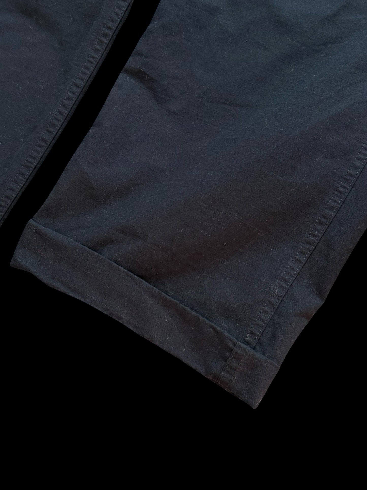 Natalino High Rise Japanese Fatigue Pant Ripstop Size 34” Navy RRP £180