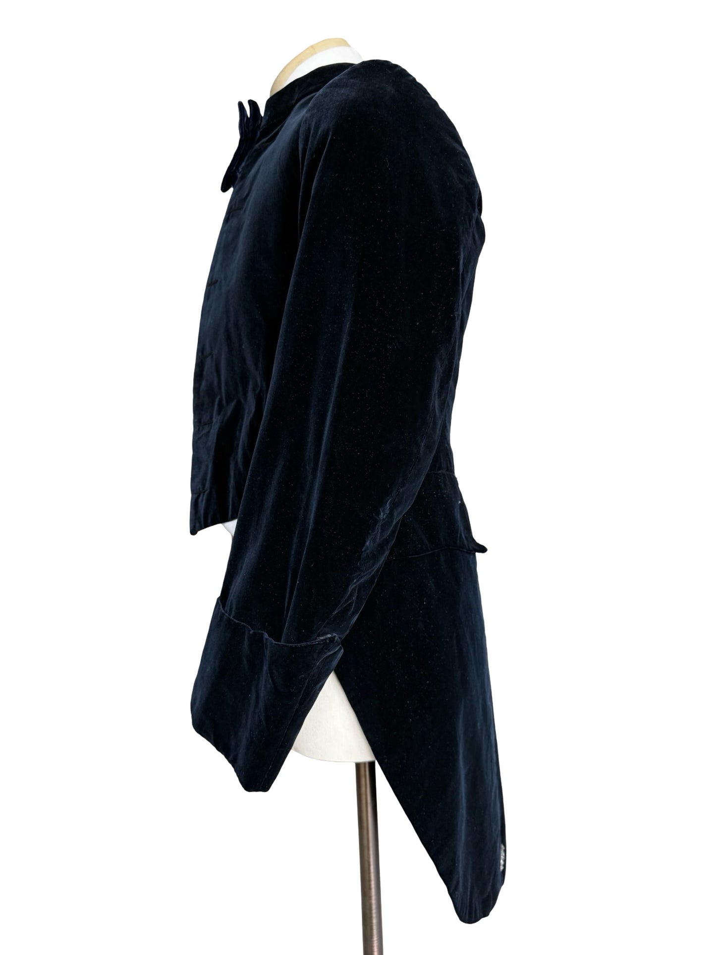 Bespoke Hill Brothers Edwardian Midnight Blue Velvet Court Suit 36” / W32”