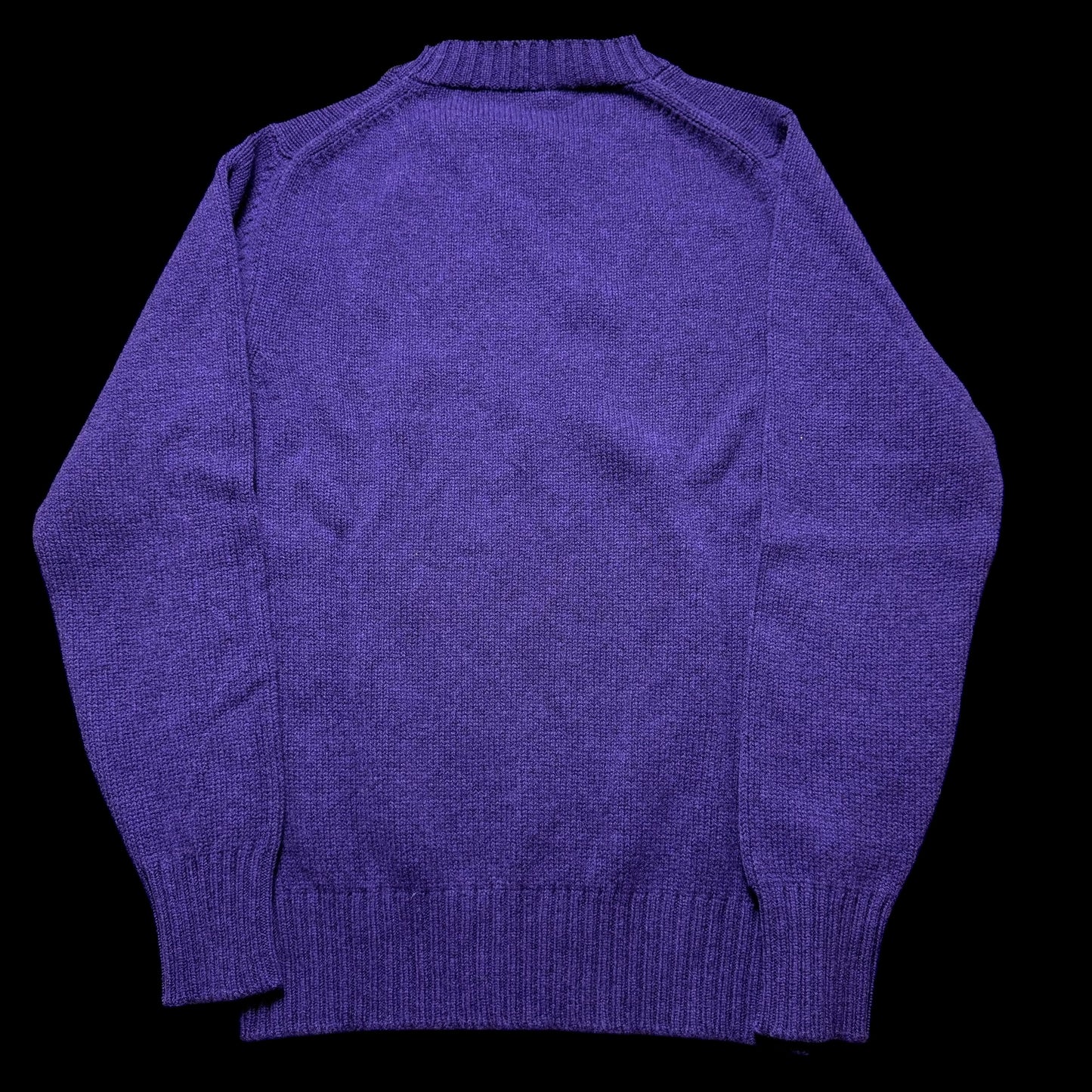 BNWT Malloch’s Dean Crew Neck Jumper Size Small Lambswool Aubergine RRP £280