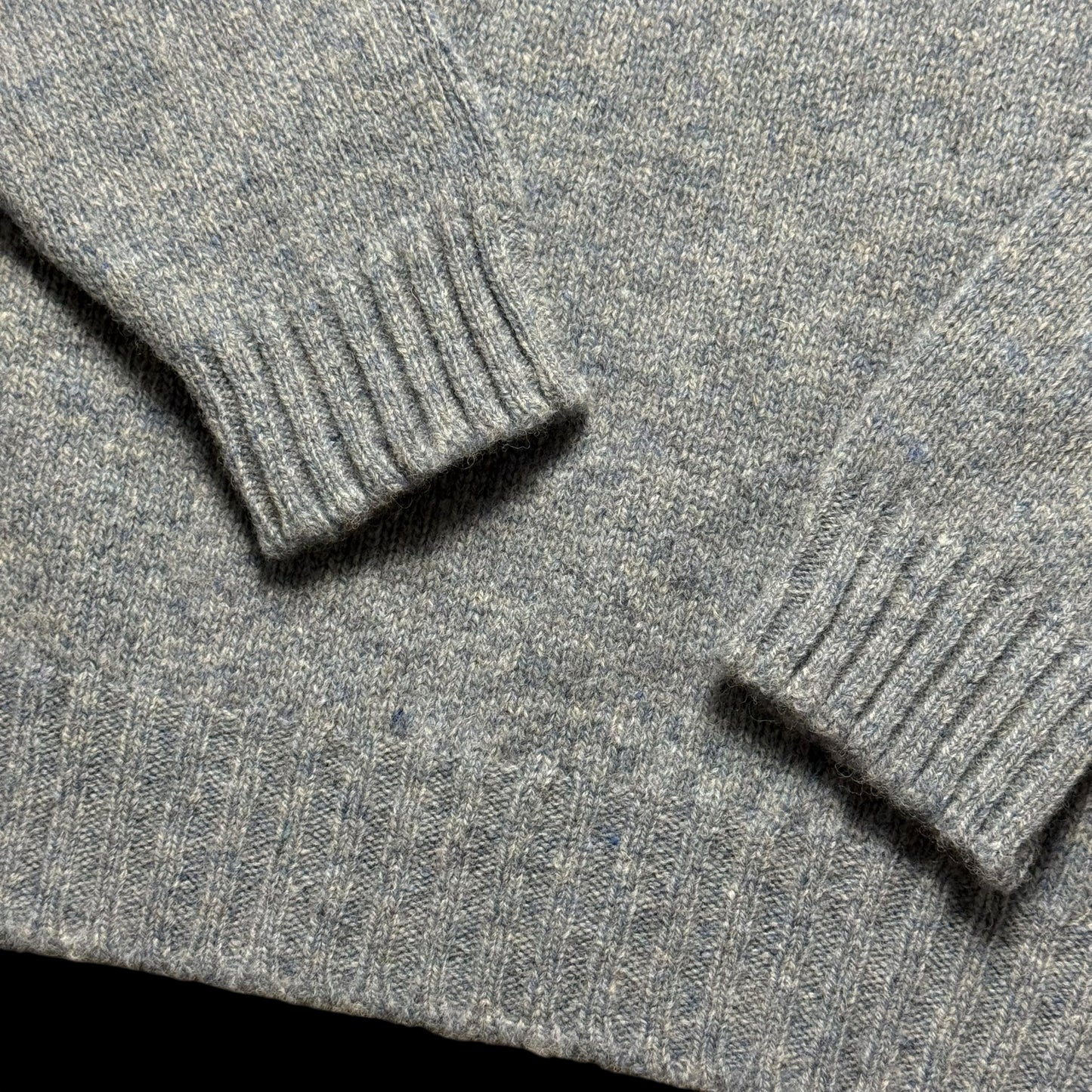 BNWT Malloch’s Wreay Shetland Wool Crew Neck Jumper Medium Pale Blue RRP £205