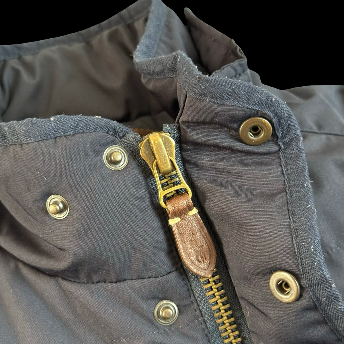 Men’s Polo Ralph Lauren Equestrian Hunter Team Gilet Vest Small Navy Bleecker