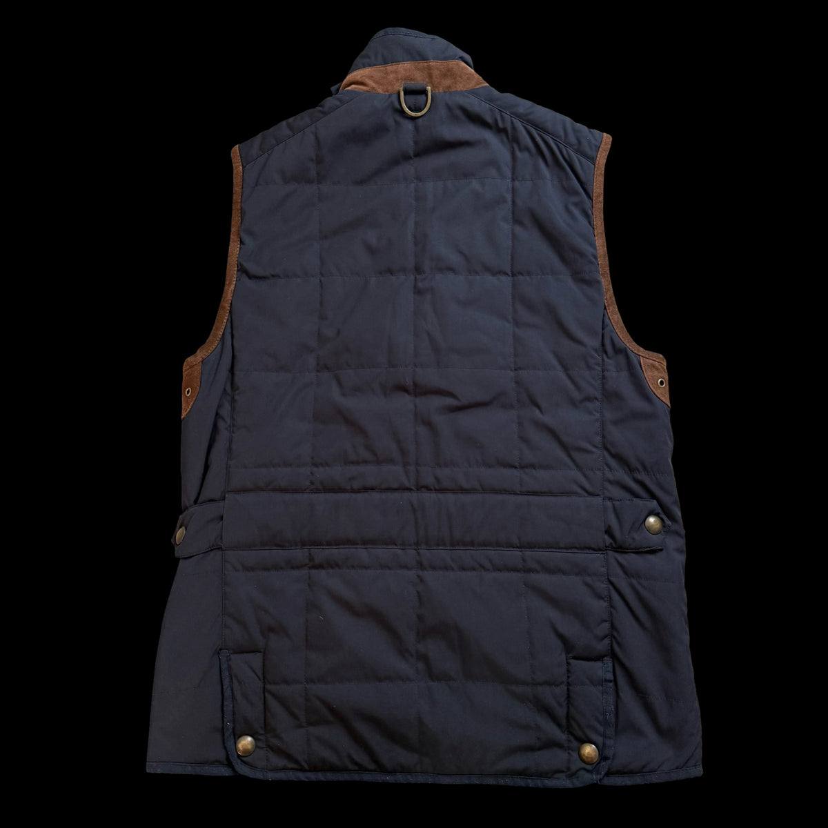 Men’s Polo Ralph Lauren Equestrian Hunter Team Gilet Vest Small Navy Bleecker
