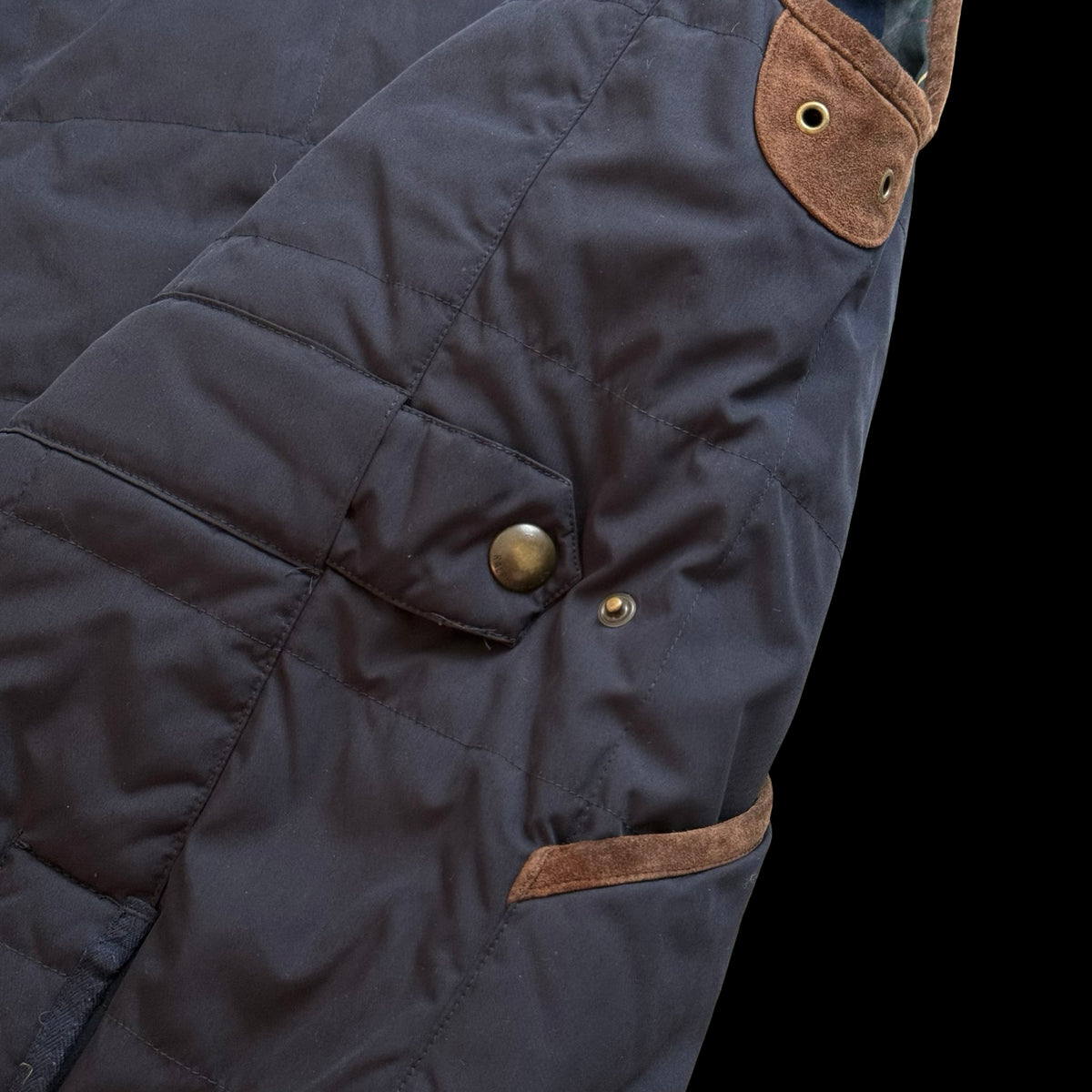 Men’s Polo Ralph Lauren Equestrian Hunter Team Gilet Vest Small Navy Bleecker